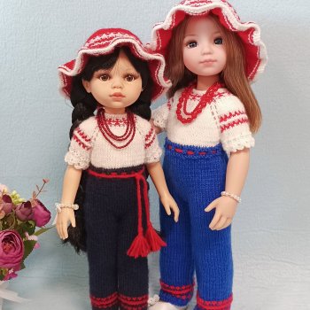 Комбинезон в этно стиле