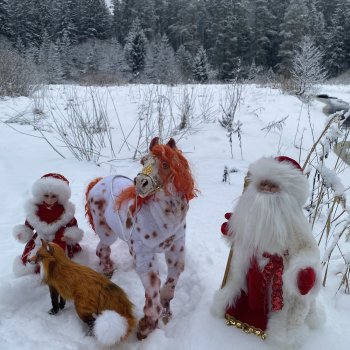 Дед Мороз и Снегурочка спешат к нам с подарками