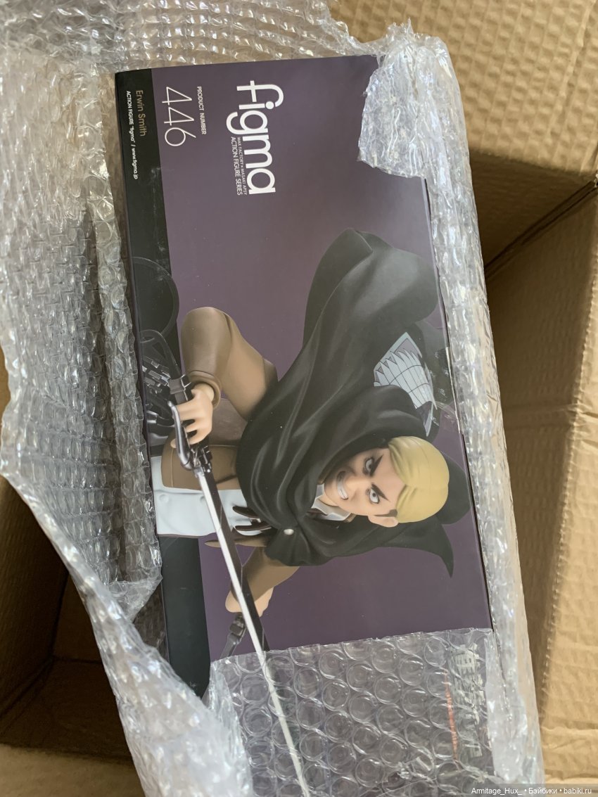 FIGMA — распаковка Erwin Smith