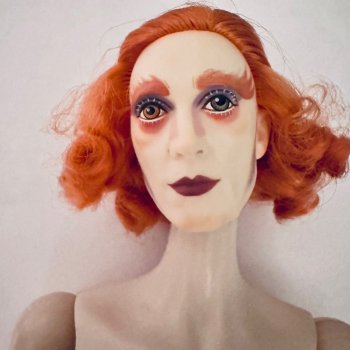 Гибридизация. Голова «Disney” + телоид 1/6 KSS140 MAF BODY Scale Super White Male Body