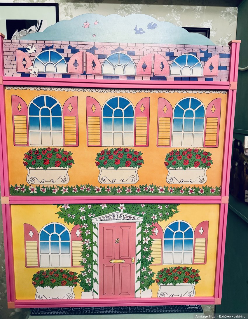 Мой обзор на фирменный домик «Star Home» для Sindy от “hasbro” 1987 год выпуска и мою дизайнерскую работу по мебелировке его