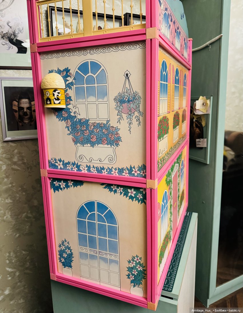 Мой обзор на фирменный домик «Star Home» для Sindy от “hasbro” 1987 год выпуска и мою дизайнерскую работу по мебелировке его