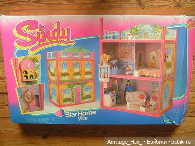 Мой обзор на фирменный домик «Star Home» для Sindy от “hasbro” 1987 год выпуска и мою дизайнерскую работу по мебелировке его