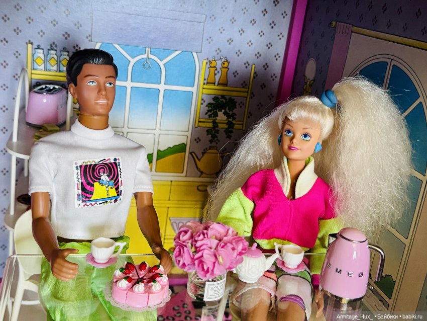 Мой обзор на фирменный домик «Star Home» для Sindy от “hasbro” 1987 год выпуска и мою дизайнерскую работу по мебелировке его