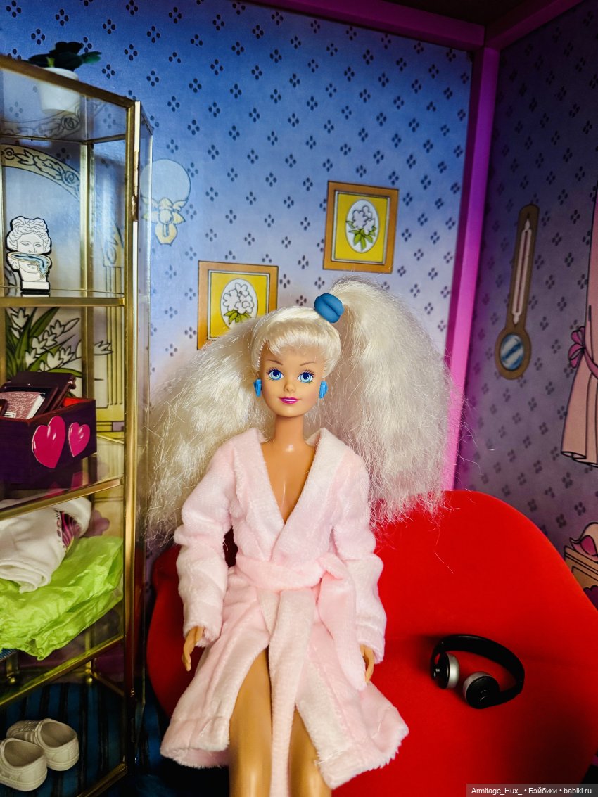 Мой обзор на фирменный домик «Star Home» для Sindy от “hasbro” 1987 год выпуска и мою дизайнерскую работу по мебелировке его