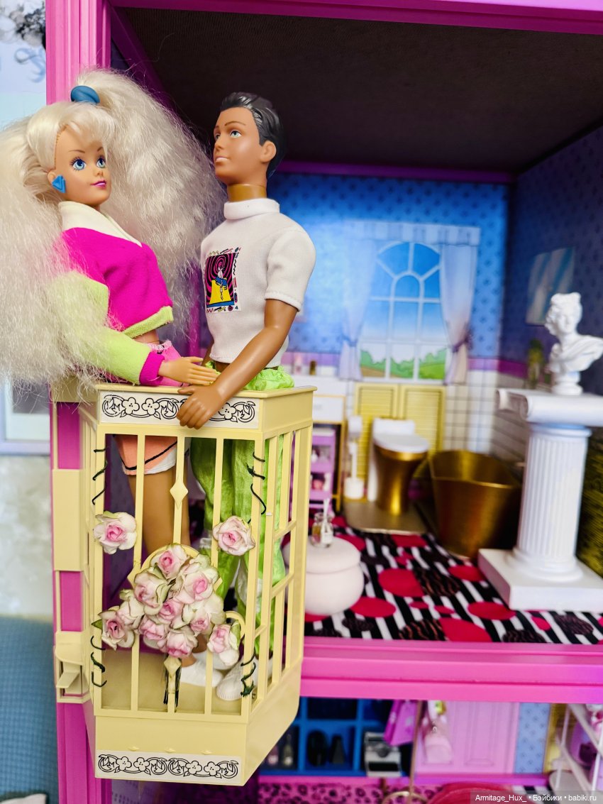 Мой обзор на фирменный домик «Star Home» для Sindy от “hasbro” 1987 год выпуска и мою дизайнерскую работу по мебелировке его