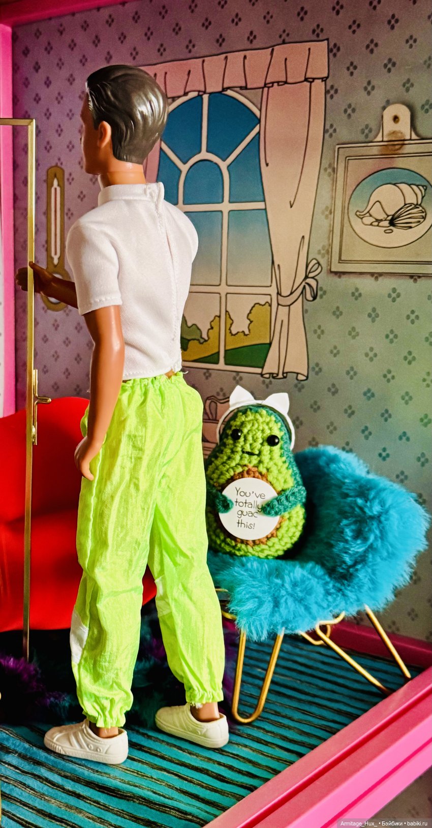 Мой обзор на фирменный домик «Star Home» для Sindy от “hasbro” 1987 год выпуска и мою дизайнерскую работу по мебелировке его