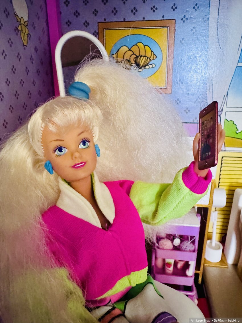 Мой обзор на фирменный домик «Star Home» для Sindy от “hasbro” 1987 год выпуска и мою дизайнерскую работу по мебелировке его