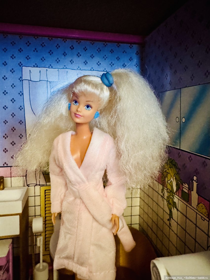 Мой обзор на фирменный домик «Star Home» для Sindy от “hasbro” 1987 год выпуска и мою дизайнерскую работу по мебелировке его