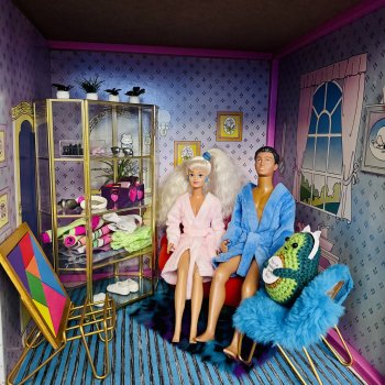 Мой обзор на фирменный домик «Star Home» для Sindy от “hasbro” 1987 год выпуска и мою дизайнерскую работу по мебелировке его комнат — 2