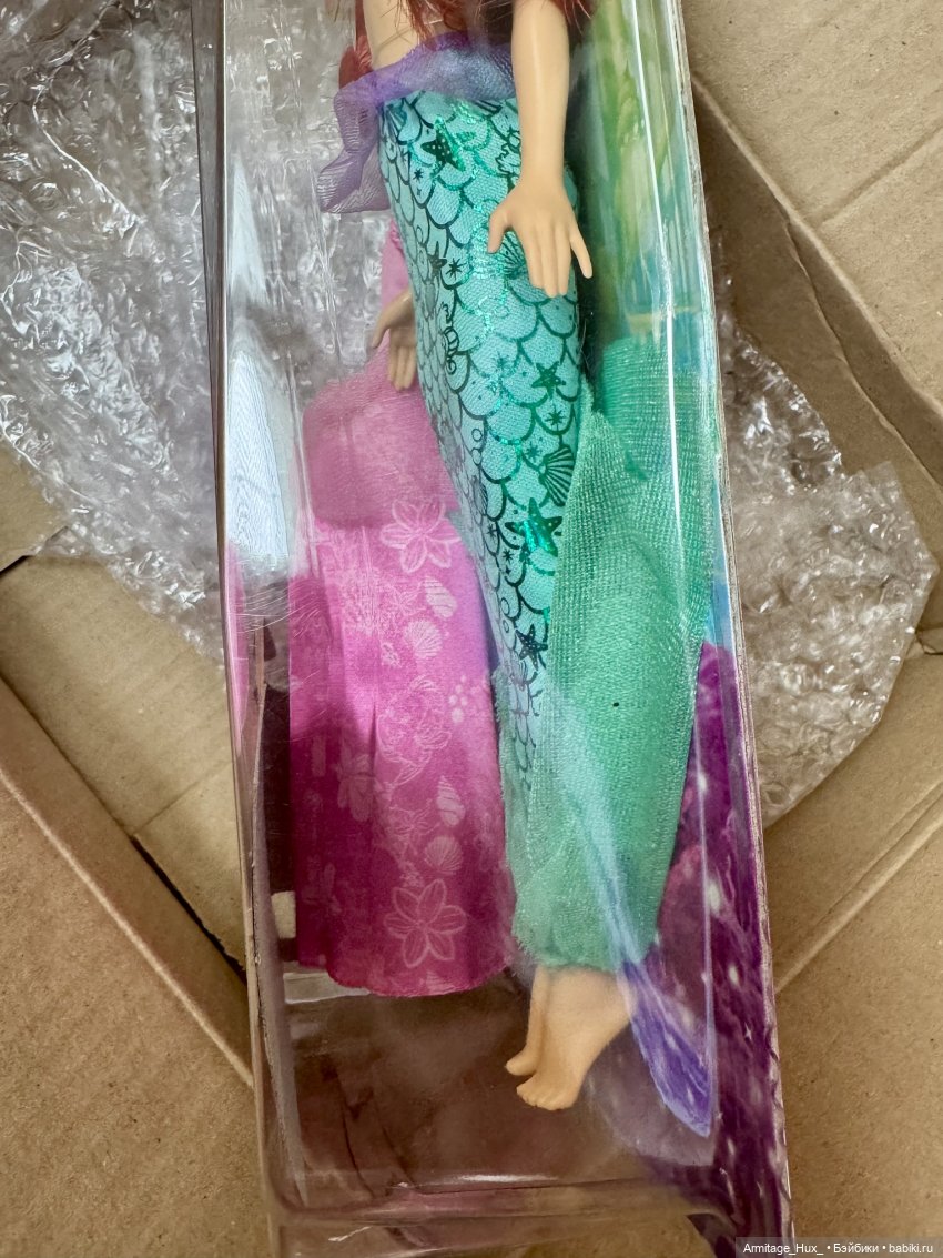 Мой обзор на «Замок для Принцесс Дисней» от hasbro и принцессу Ариэль от mattel (фото 9)