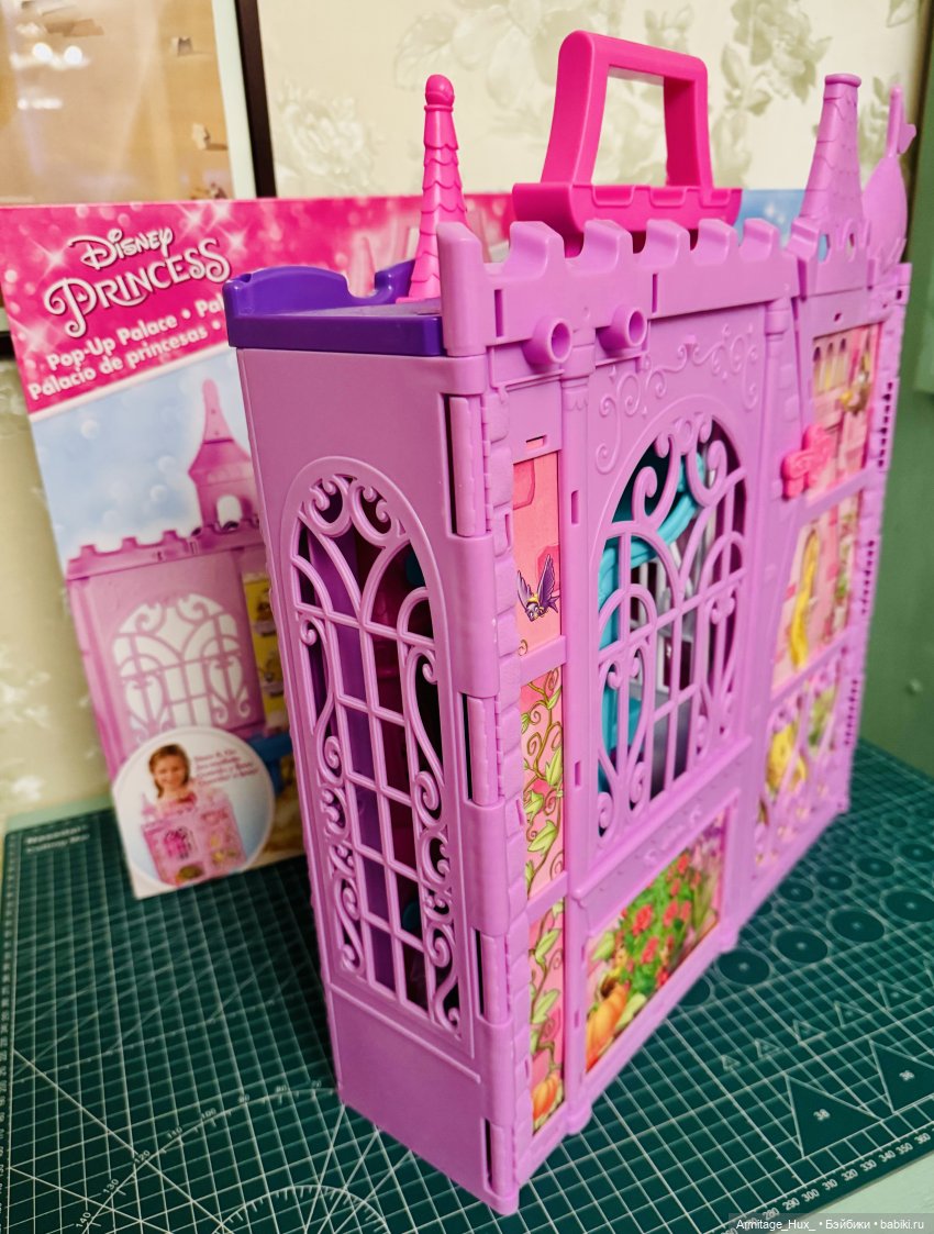 Мой обзор на «Замок для Принцесс Дисней» от hasbro и принцессу Ариэль от mattel (фото 5)