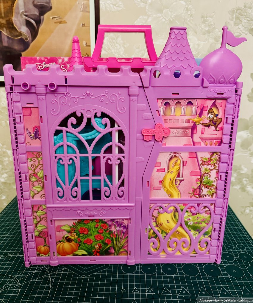 Мой обзор на «Замок для Принцесс Дисней» от hasbro и принцессу Ариэль от mattel (фото 4)