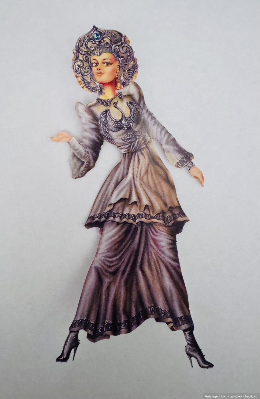 Мои вырезные куклы Диана и Маша из 1990 года (копии с оригиналов в натуральную величину) (фото 10)