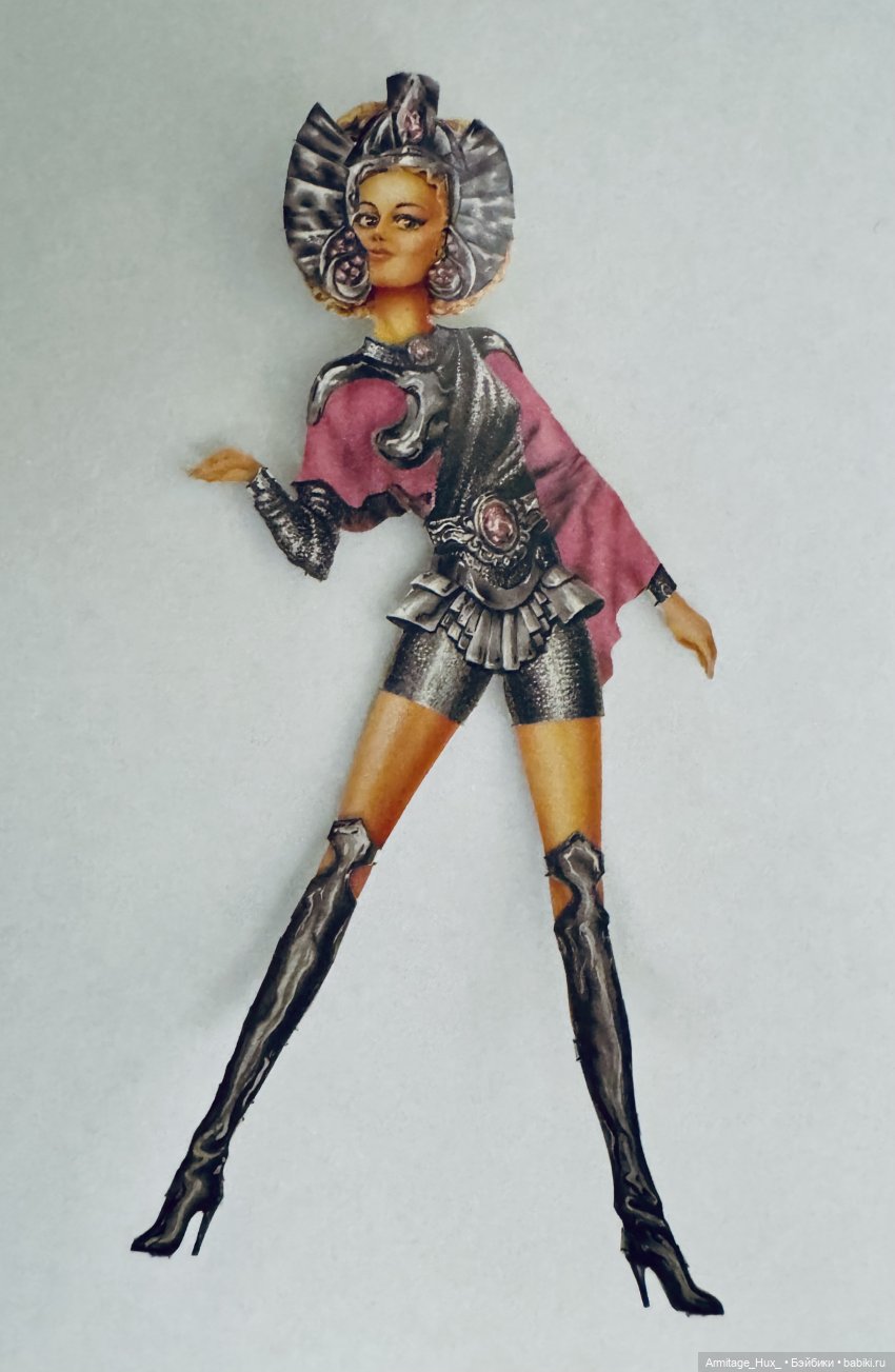 Мои вырезные куклы Диана и Маша из 1990 года (копии с оригиналов в натуральную величину)