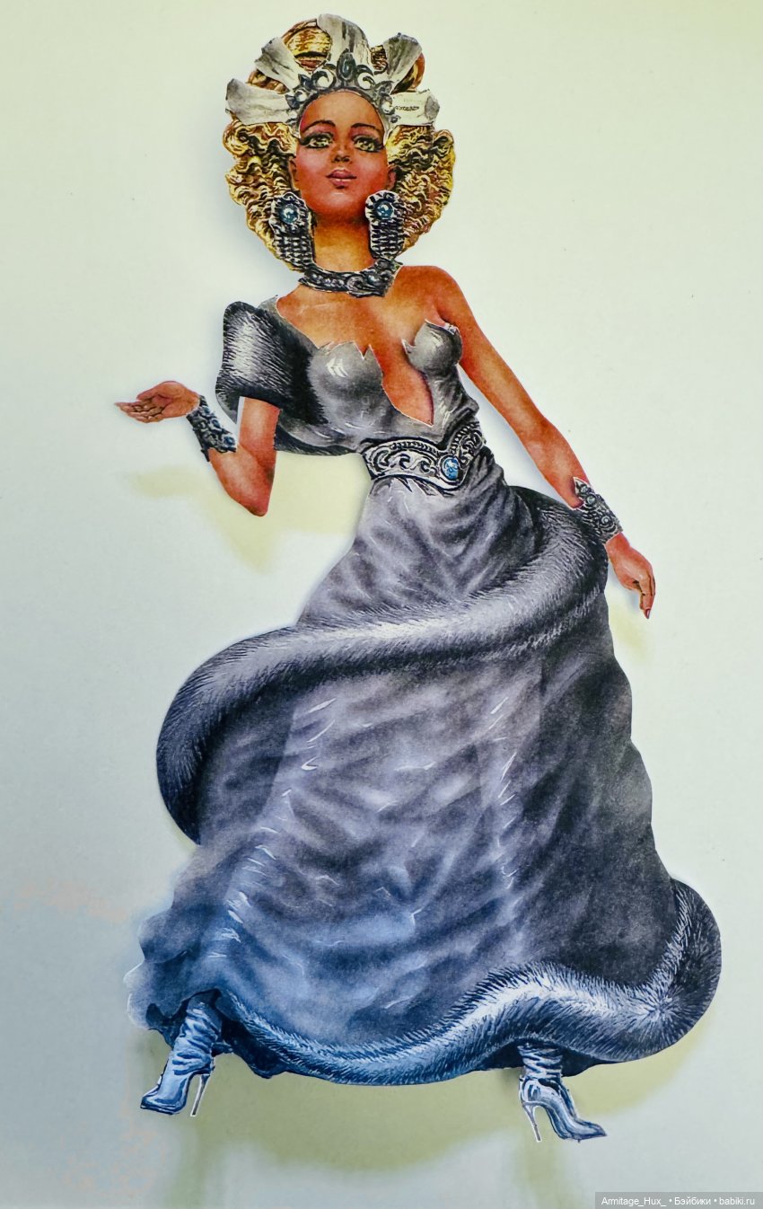 Мои вырезные куклы Диана и Маша из 1990 года (копии с оригиналов в натуральную величину) (фото 7)