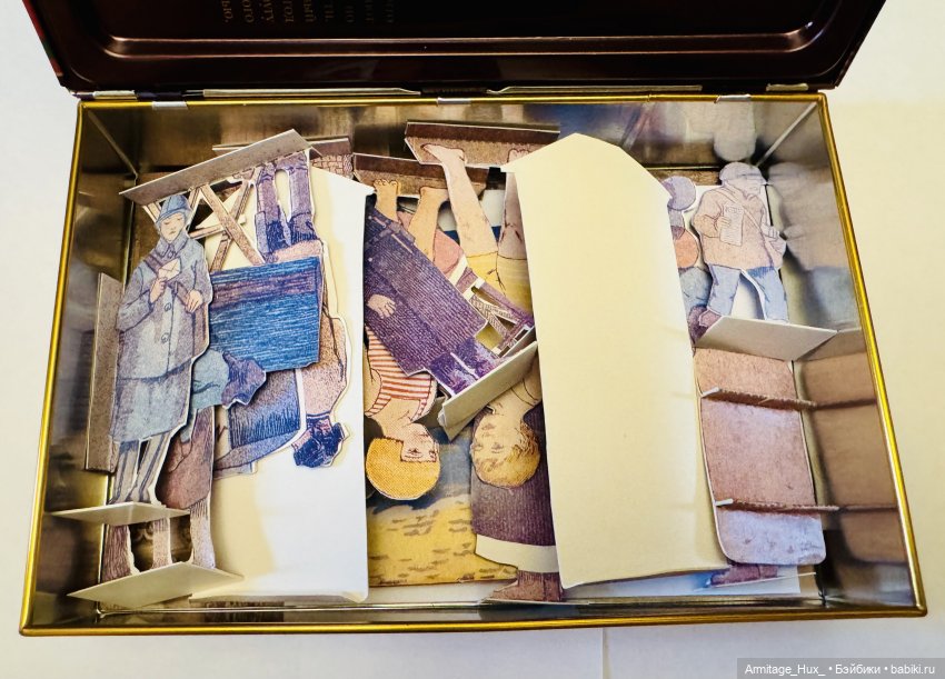 Мои бумажные куклы из «Журнал мод» за 1990 год. Репринт