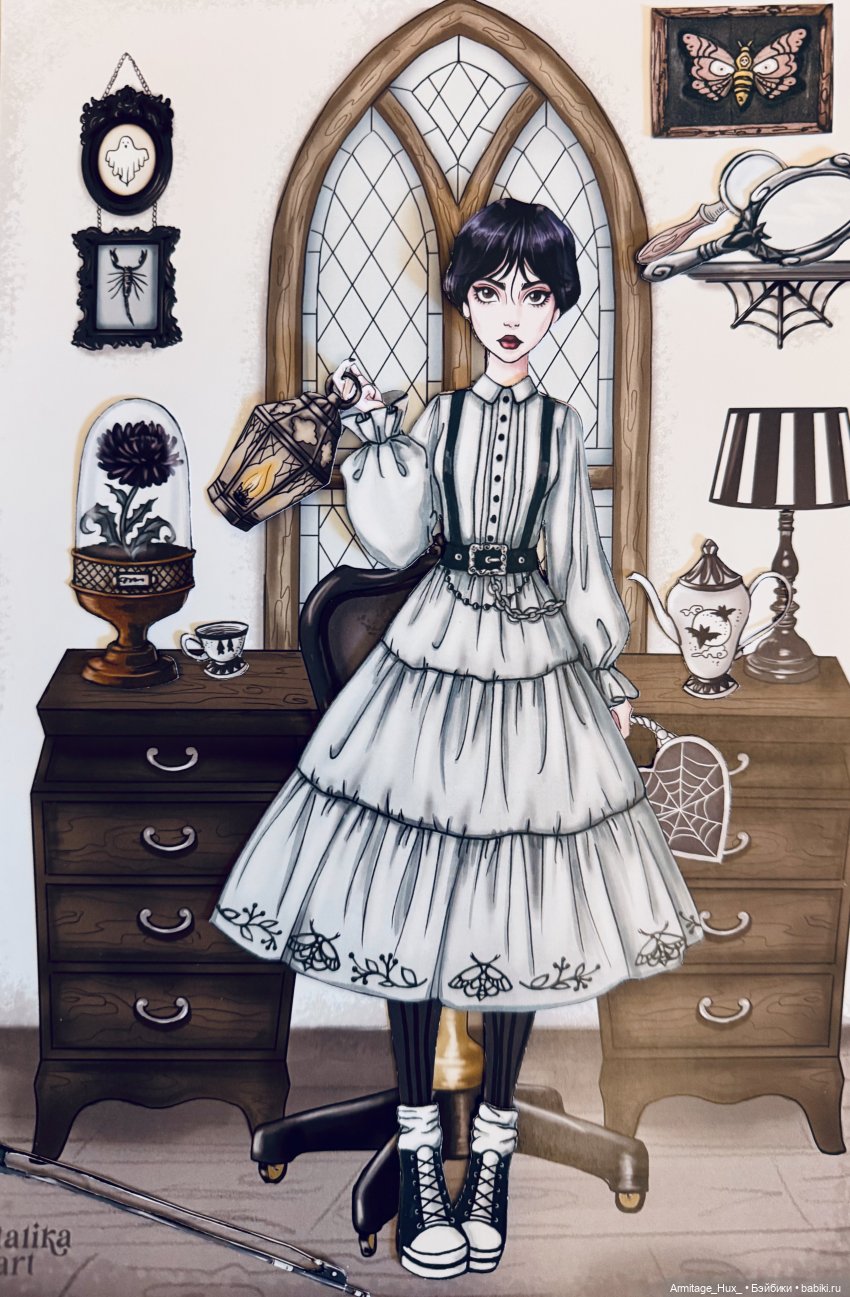 Мои экземпляры Винсдей и Марии-Антуанетты от NatalikaArt (фото 5)