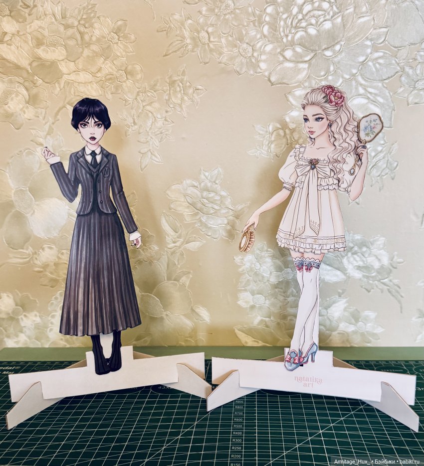 Мои экземпляры Винсдей и Марии-Антуанетты от NatalikaArt