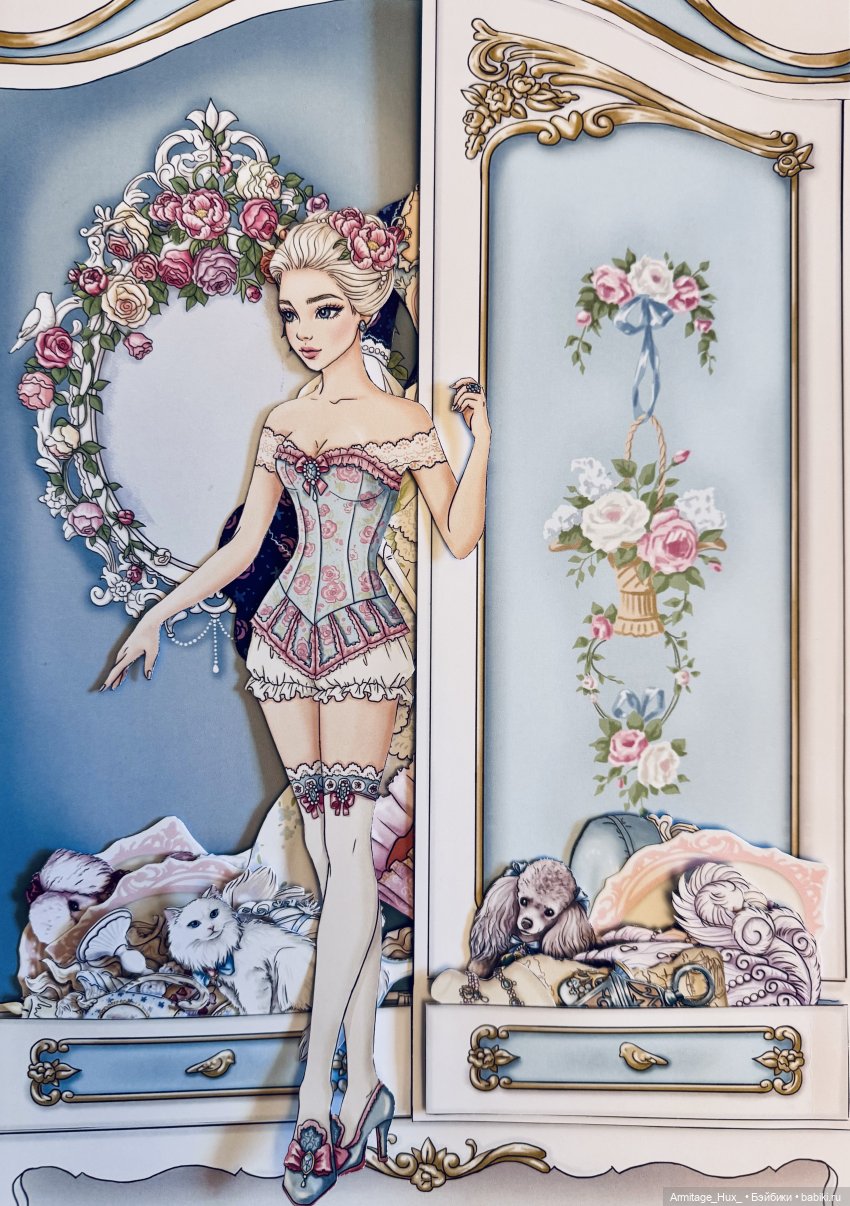 Мои экземпляры Винсдей и Марии-Антуанетты от NatalikaArt