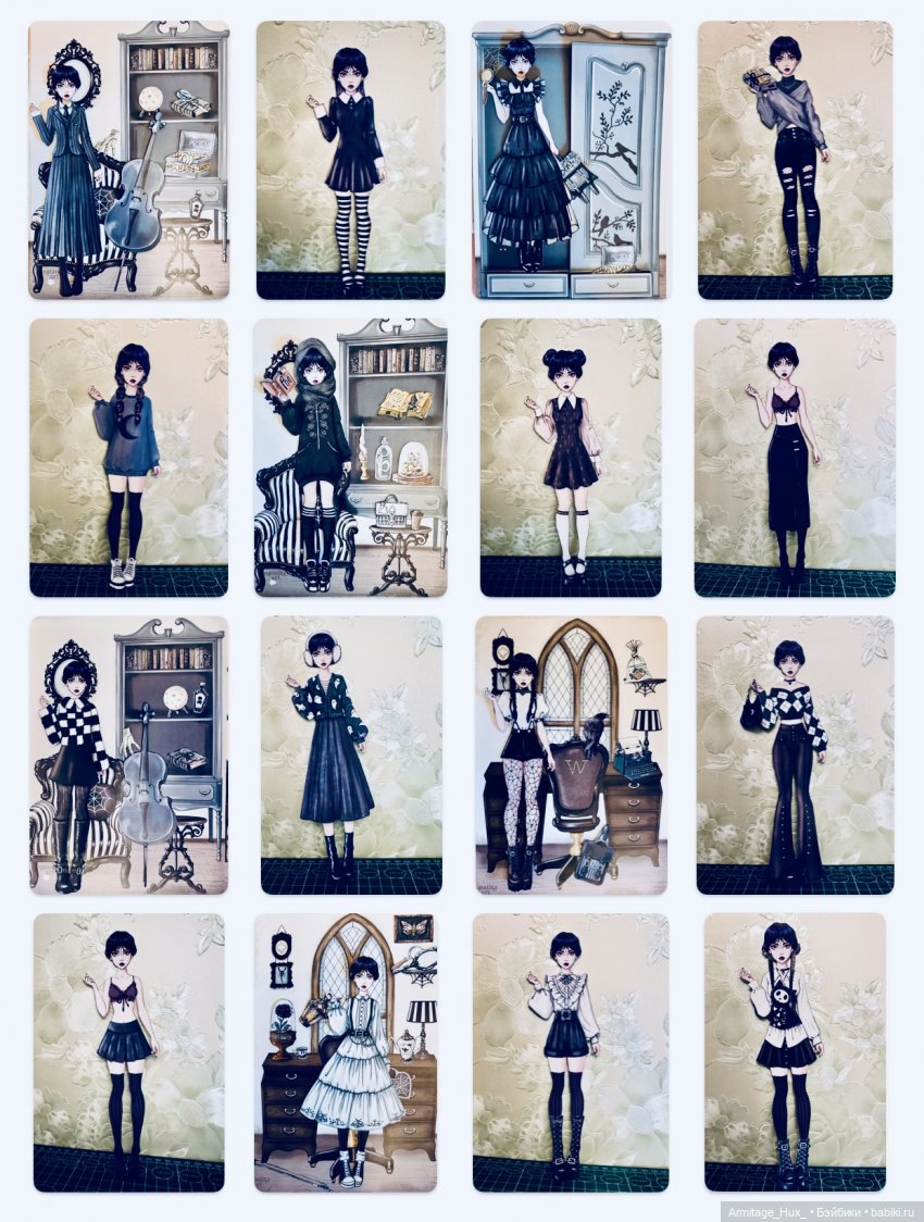 Мои экземпляры Винсдей и Марии-Антуанетты от NatalikaArt (фото 6)