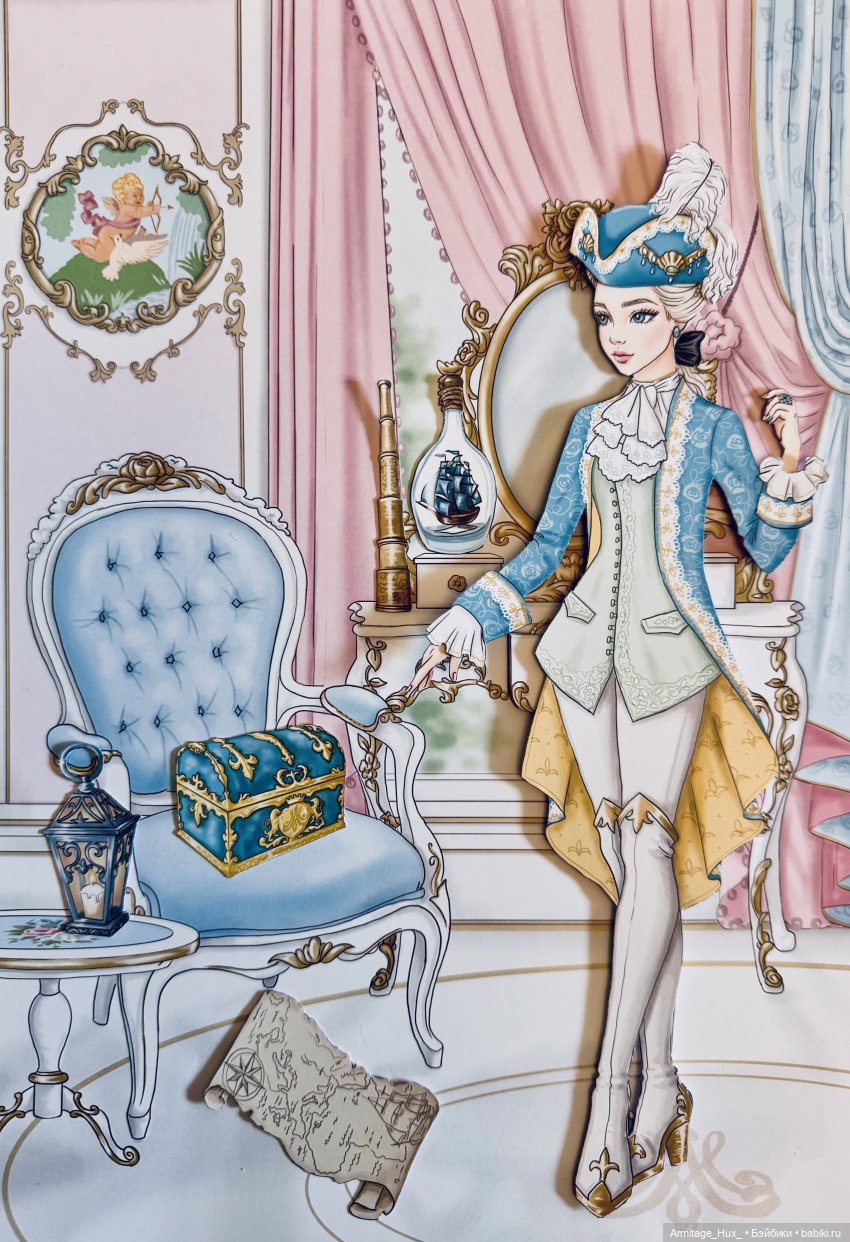 Мои экземпляры Винсдей и Марии-Антуанетты от NatalikaArt