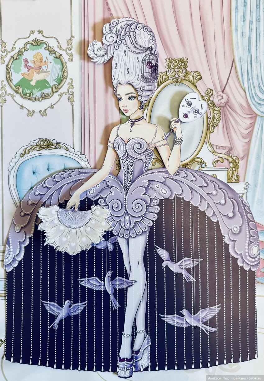 Мои экземпляры Винсдей и Марии-Антуанетты от NatalikaArt