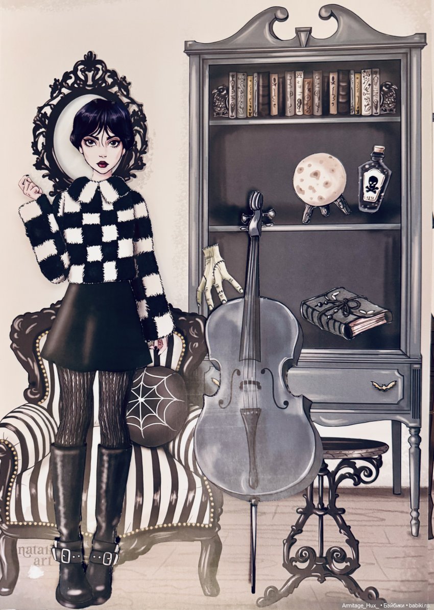 Мои экземпляры Винсдей и Марии-Антуанетты от NatalikaArt (фото 8)