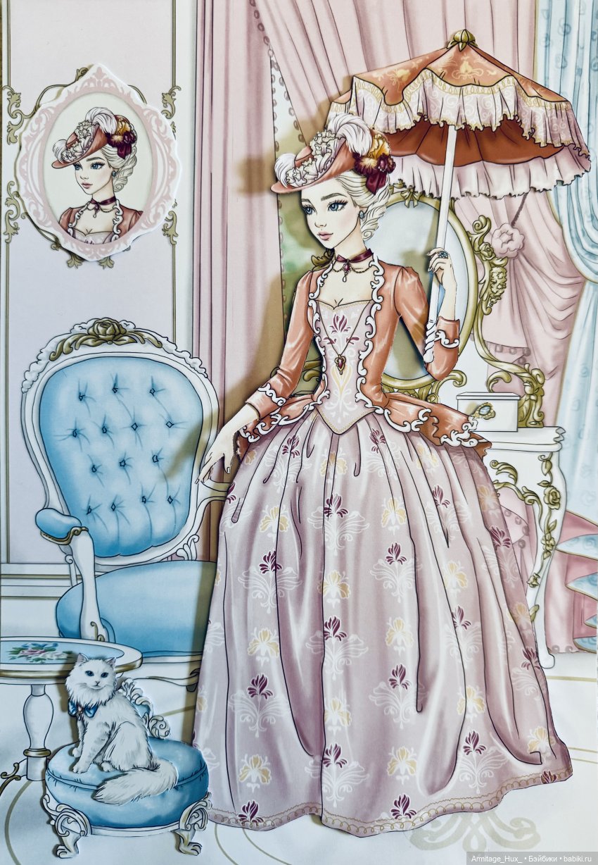 Мои экземпляры Винсдей и Марии-Антуанетты от NatalikaArt