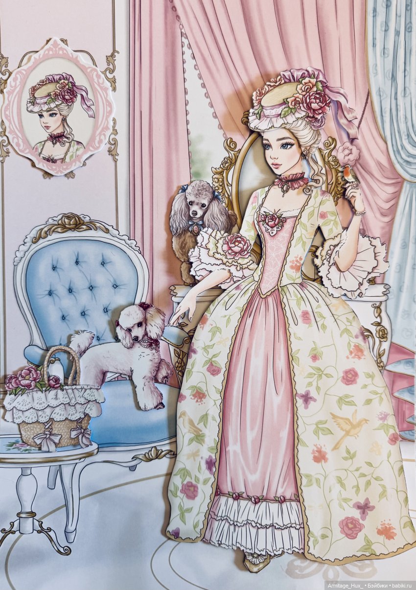 Мои экземпляры Винсдей и Марии-Антуанетты от NatalikaArt