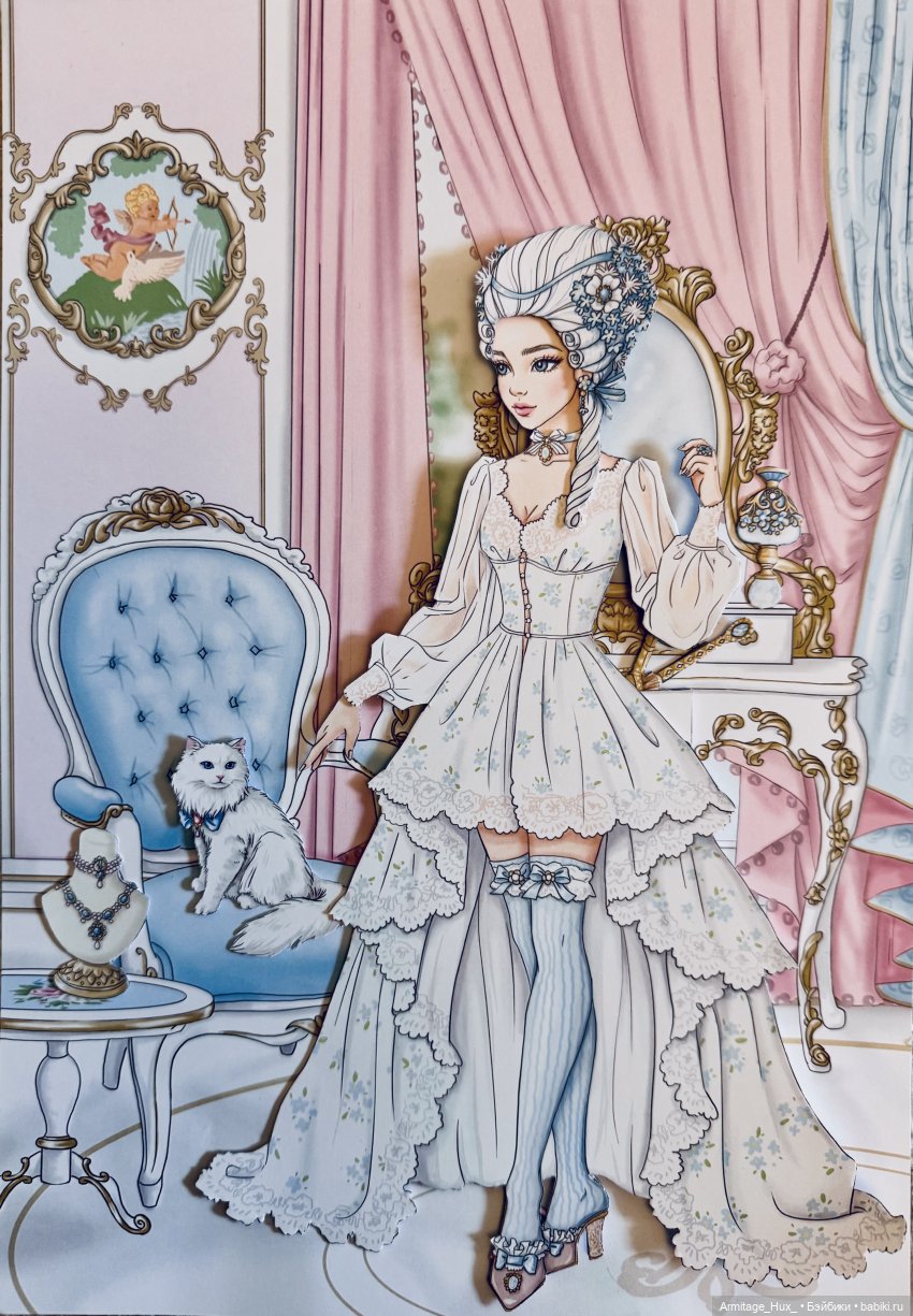 Мои экземпляры Винсдей и Марии-Антуанетты от NatalikaArt