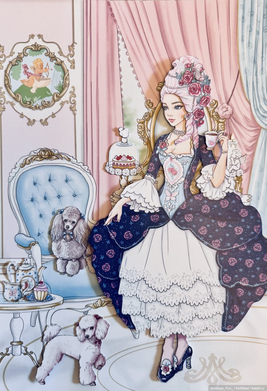 Мои экземпляры Винсдей и Марии-Антуанетты от NatalikaArt