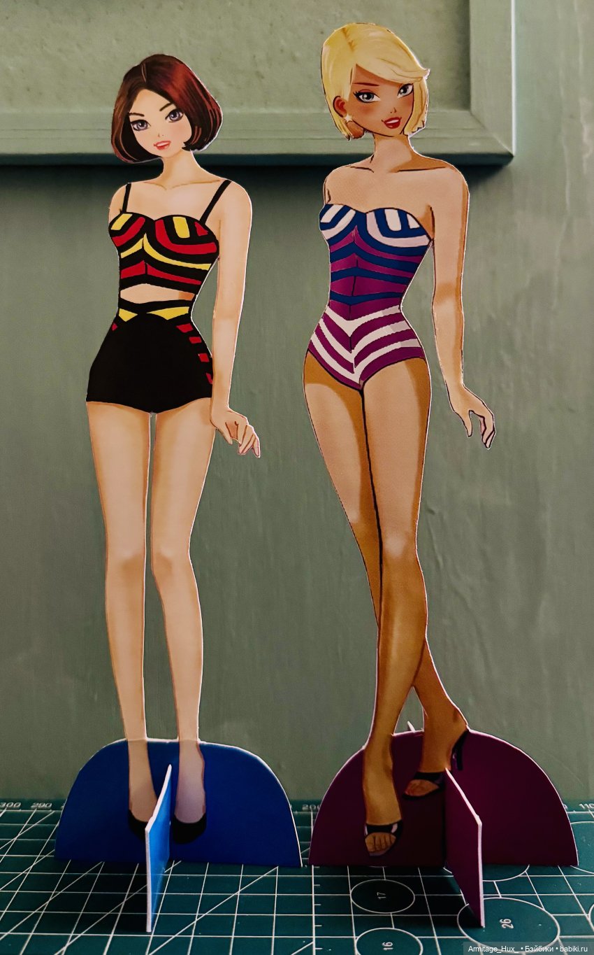 Мои бумажные куколки от издательства «ЛиТур». Мода XX века. Мода за 100 лет (фото 2)