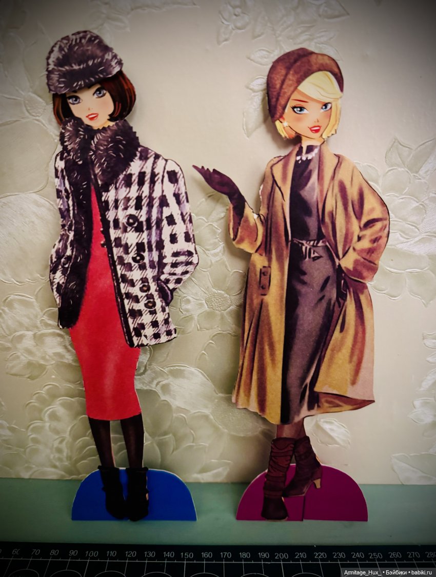 Мои бумажные куколки от издательства «ЛиТур». Мода XX века. Мода за 100 лет (фото 9)