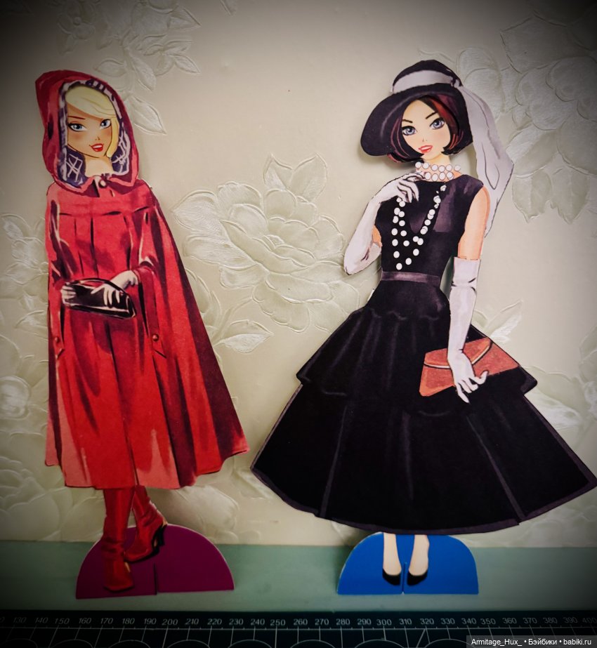 Мои бумажные куколки от издательства «ЛиТур». Мода XX века. Мода за 100 лет (фото 10)