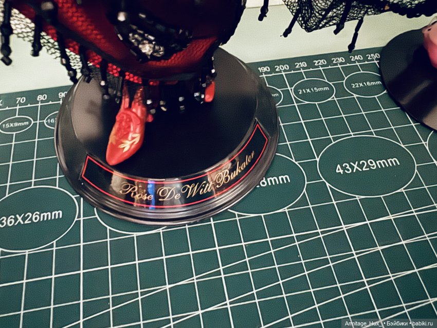 Распаковка, портретная куколка Роза Бьюкейтер от бренда Galoob