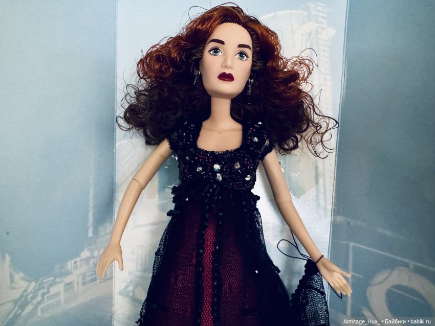 Распаковка, портретная куколка Роза Бьюкейтер от бренда Galoob