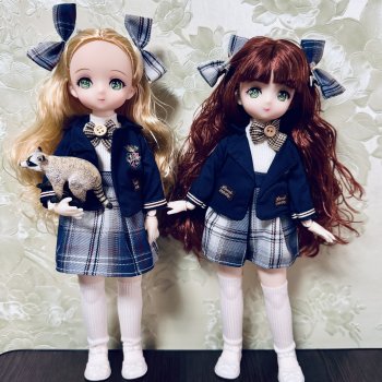 Шарнирные аниме-куколки, формат 1/6.