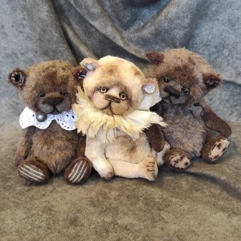 Моя первая выставка с тедди мишками