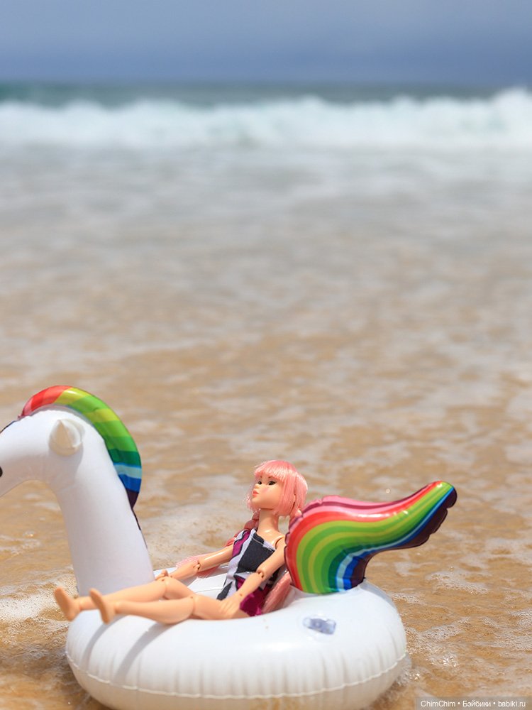 Отдых на море — Куклы Momoko и Ruruko (Petworks