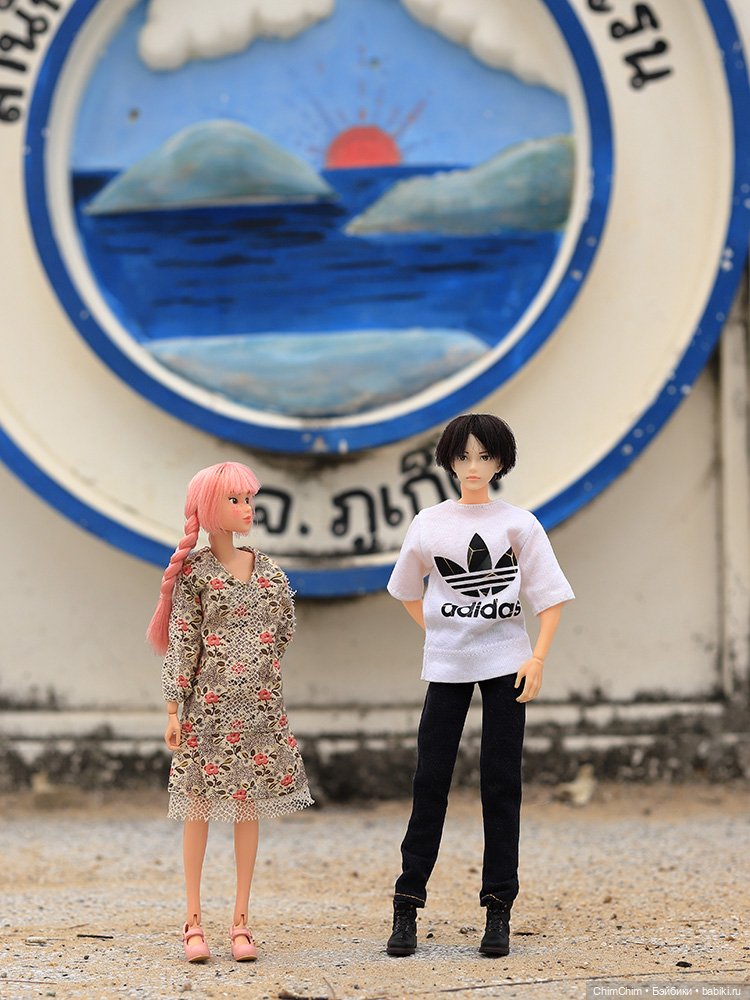 Отдых на море — Куклы Momoko и Ruruko (Petworks