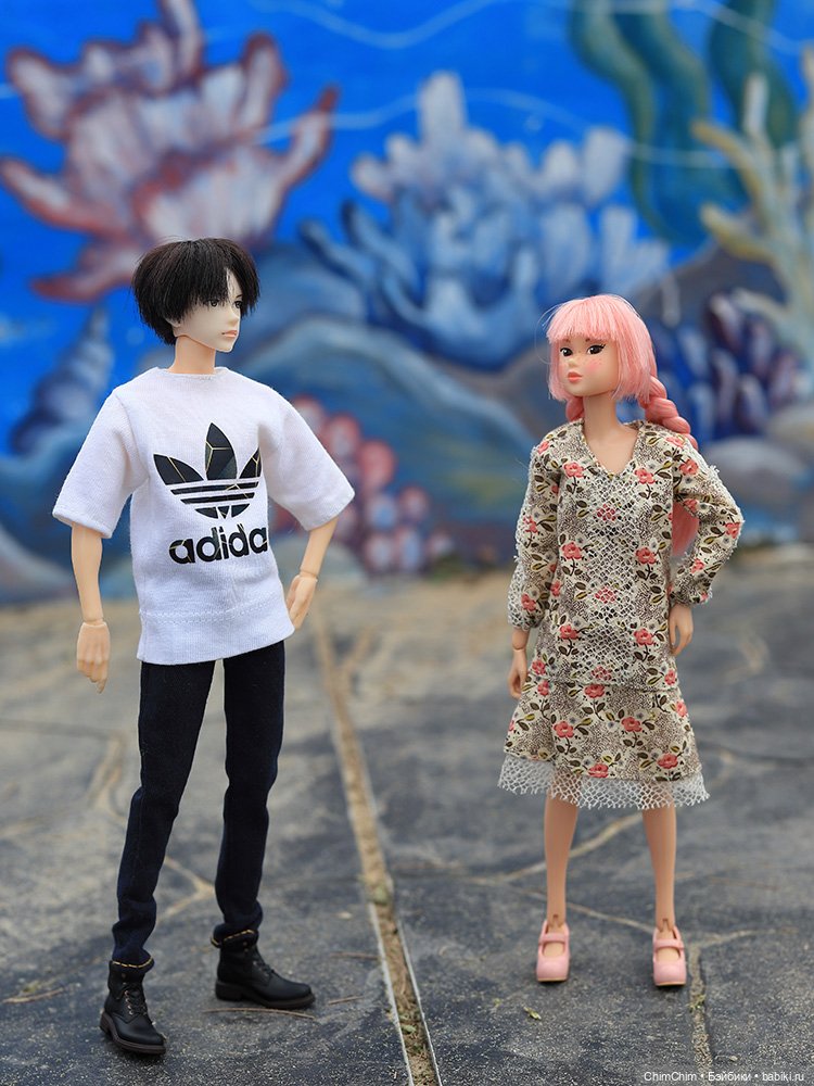 Отдых на море — Куклы Momoko и Ruruko (Petworks