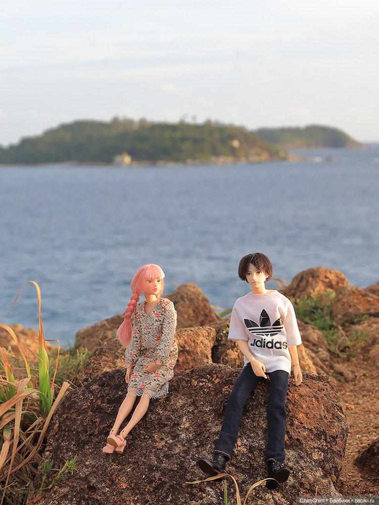 Отдых на море — Куклы Momoko и Ruruko (Petworks