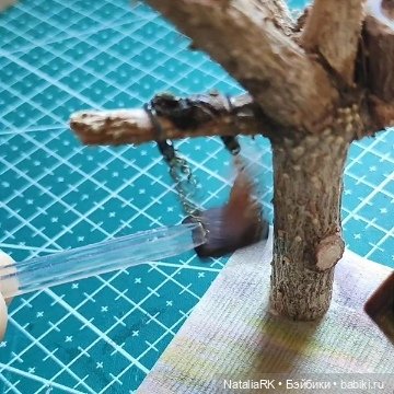Домик в лесу — Авторские игрушки из дерева: резьба (фото 3)