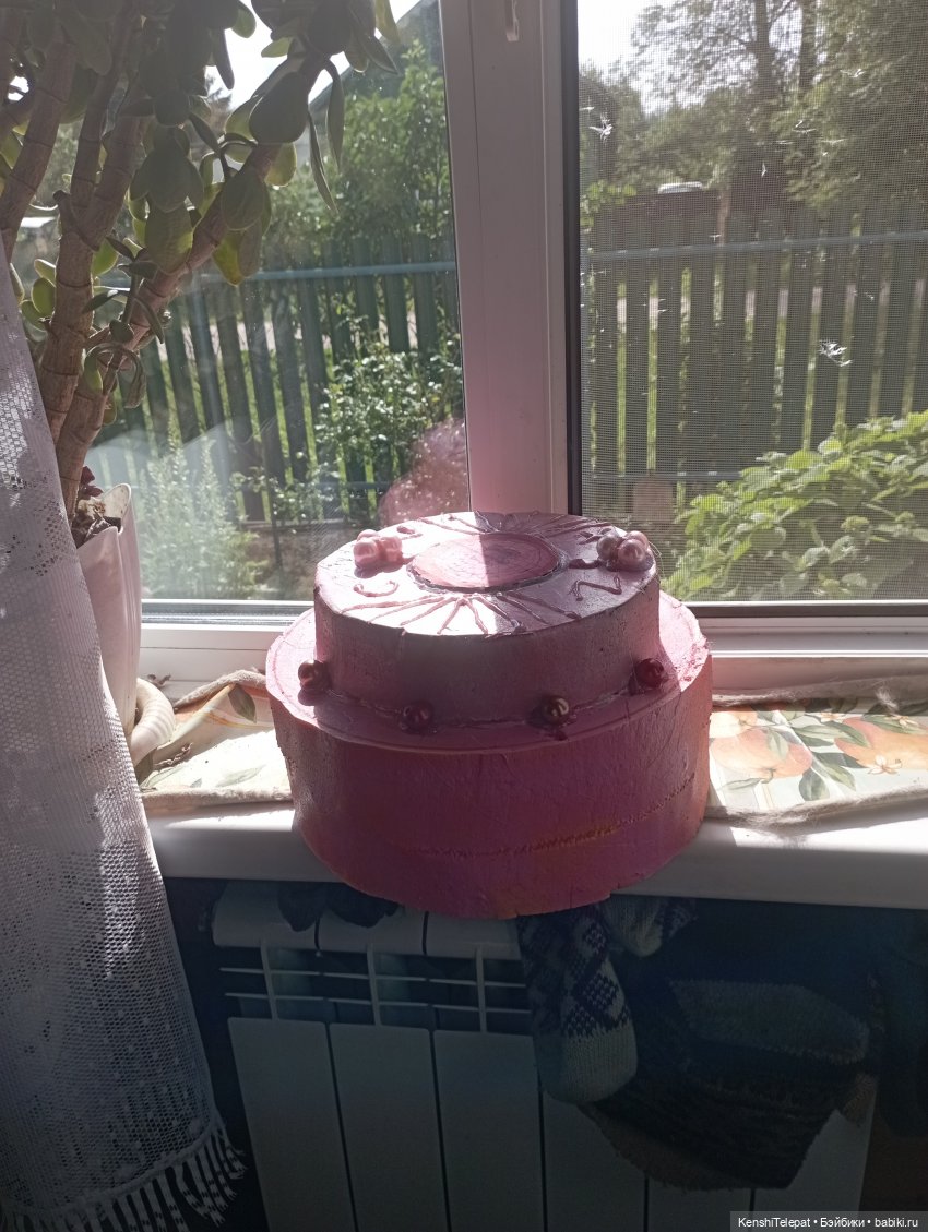 Тортик для крупных кукол и мягких игрушек | Бэйбики Тортик для крупных кукол и мягких игрушек