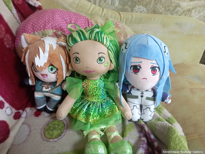 Плюс ещё одна текстильная кукла в коллекции (фото 2)