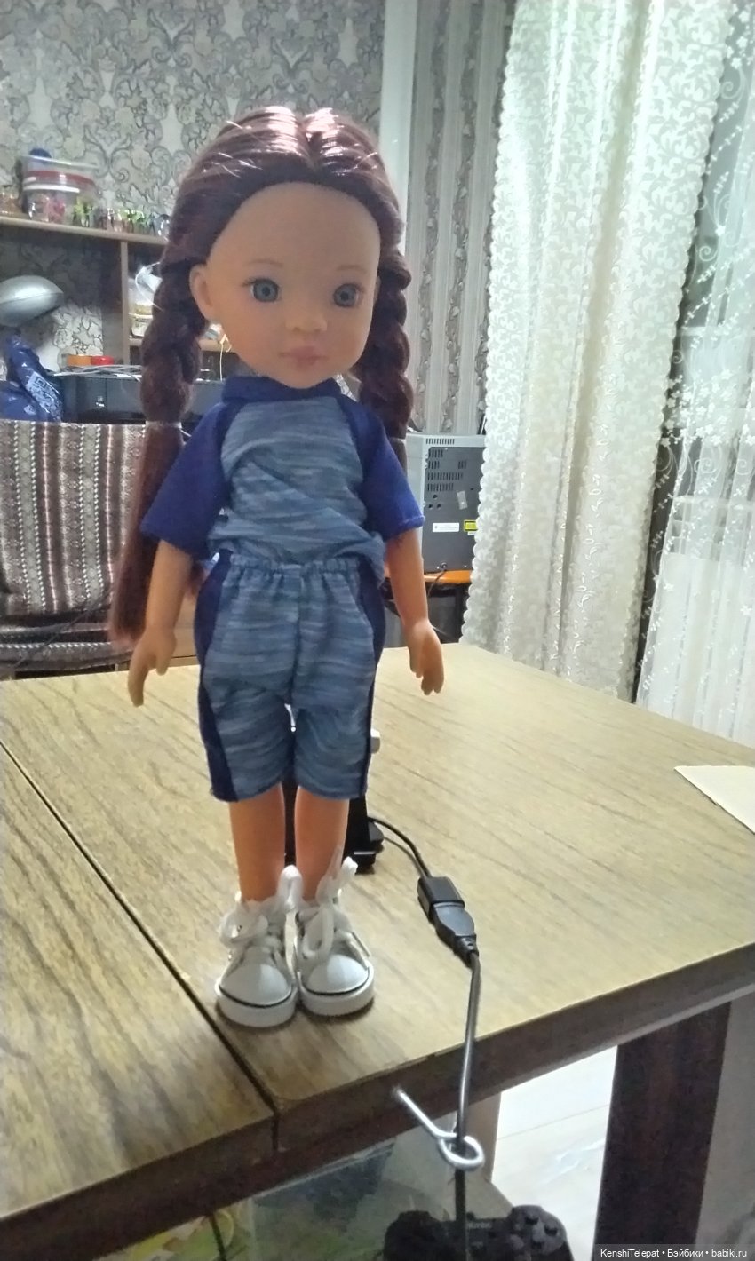 Приветик всем от моей новой куклы