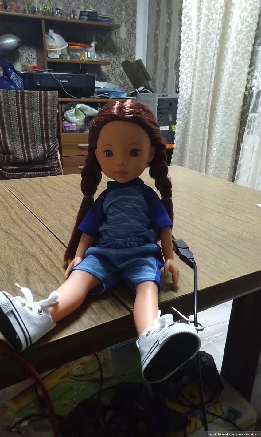 Приветик всем от моей новой куклы (фото 2)