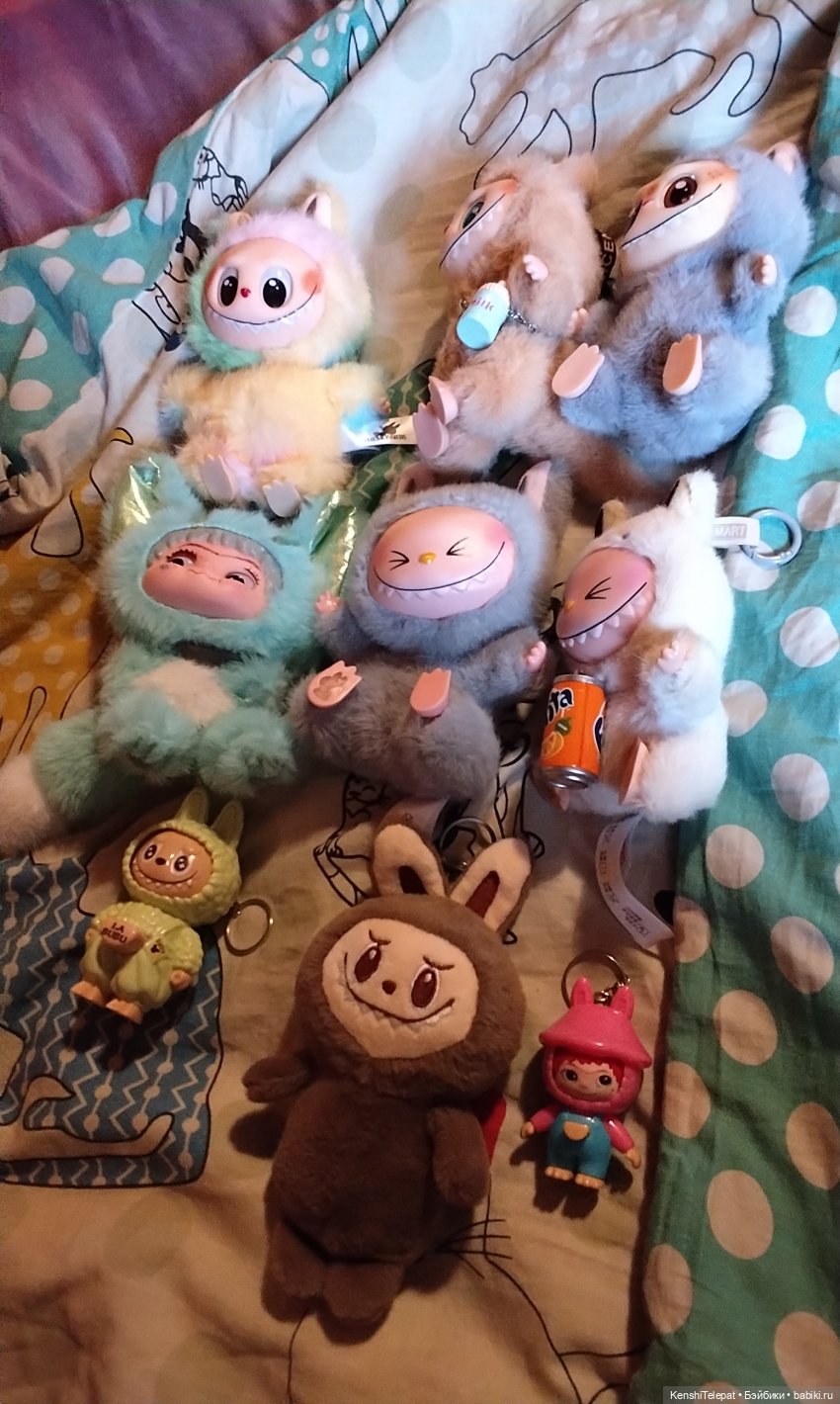 Моя коллекция Лабубу и Вакуку