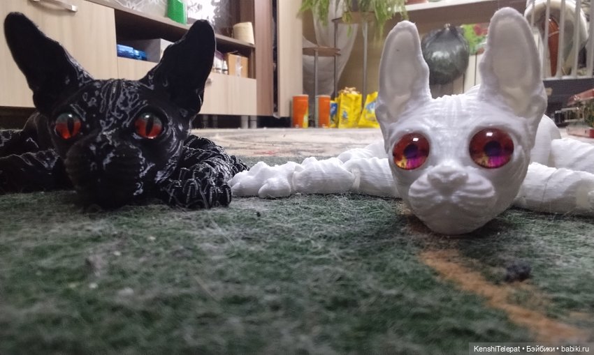 Мои печатные котики, о которых я долго молчал